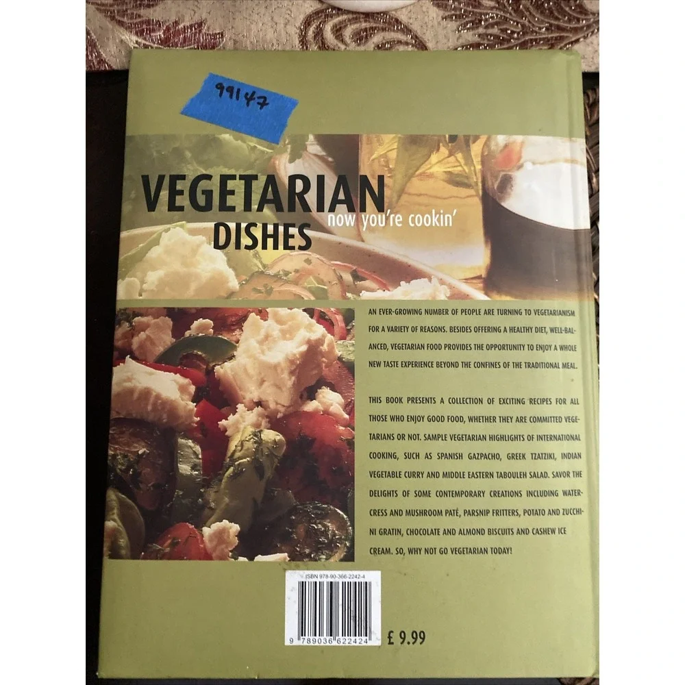 Vegetarian Dishes, Now You're Cookin' By Rebo International